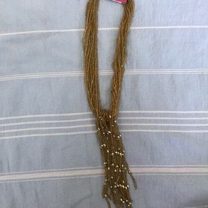 Gold & silver necklace